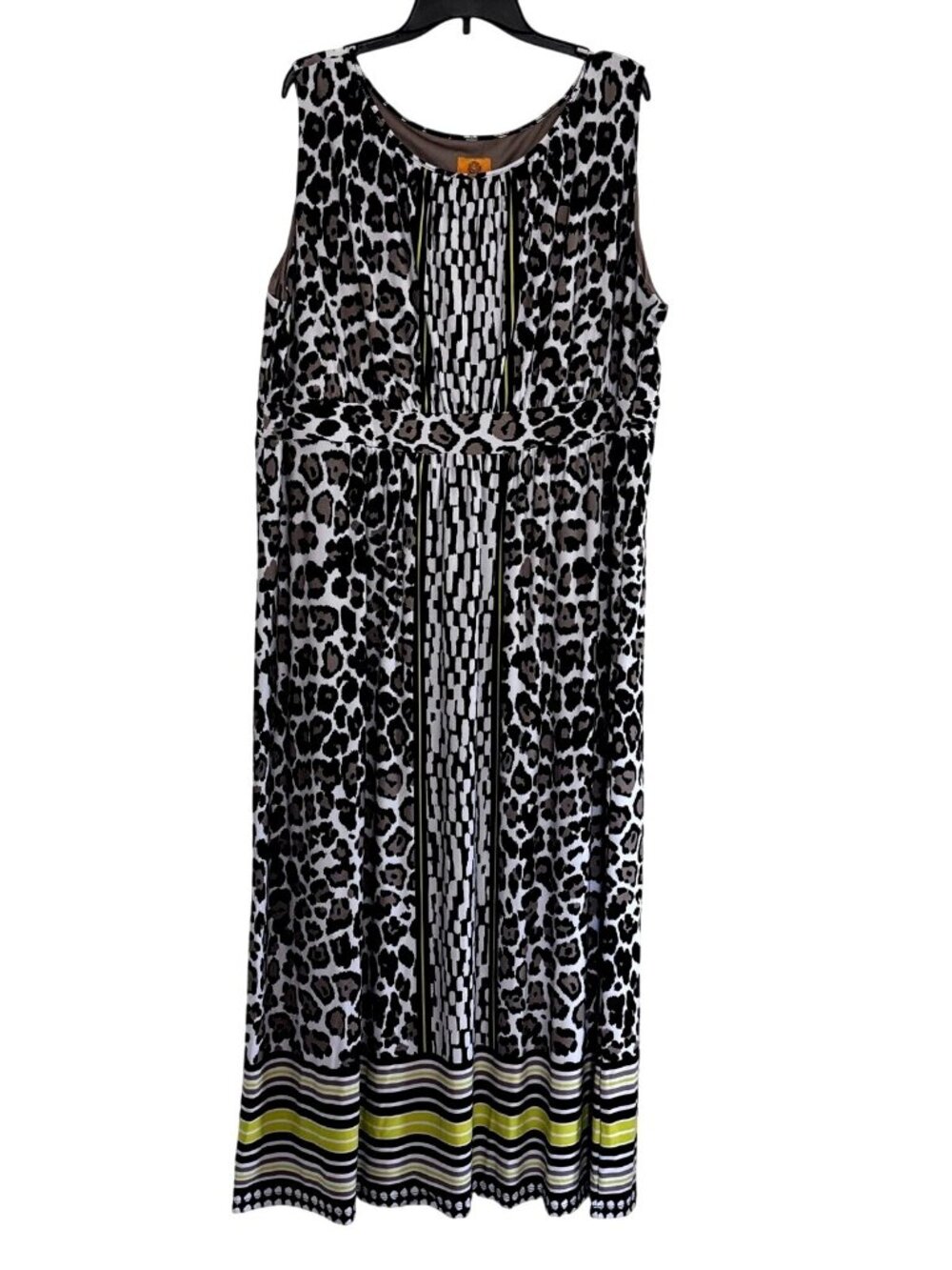 Ruby Rd Sleeveless Stretch Pullover Women Maxi Dress Plus Size 2X